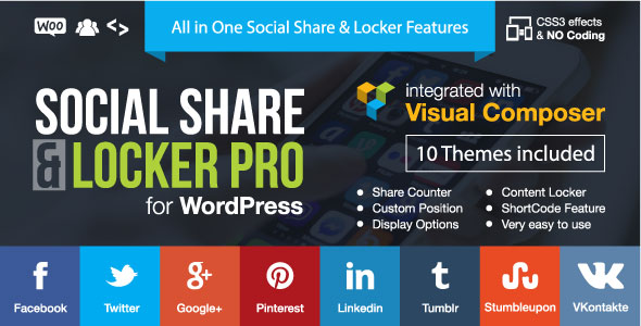 Nulled CodeCayon - Social Share & Locker Pro WordPress Plugin v7.2