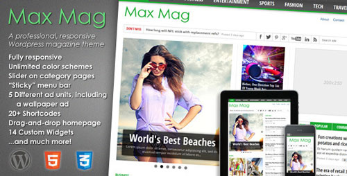Max Mag v2.8.0 - Responsive Wordpress Magazine Theme