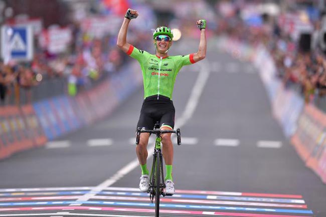 Француз Роллан победил на 17-м этапе «Джиро д’Италия»