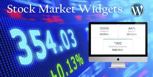 CodeCanyon - Stock Market Widgets for WordPress v1.0.9 - 11920263