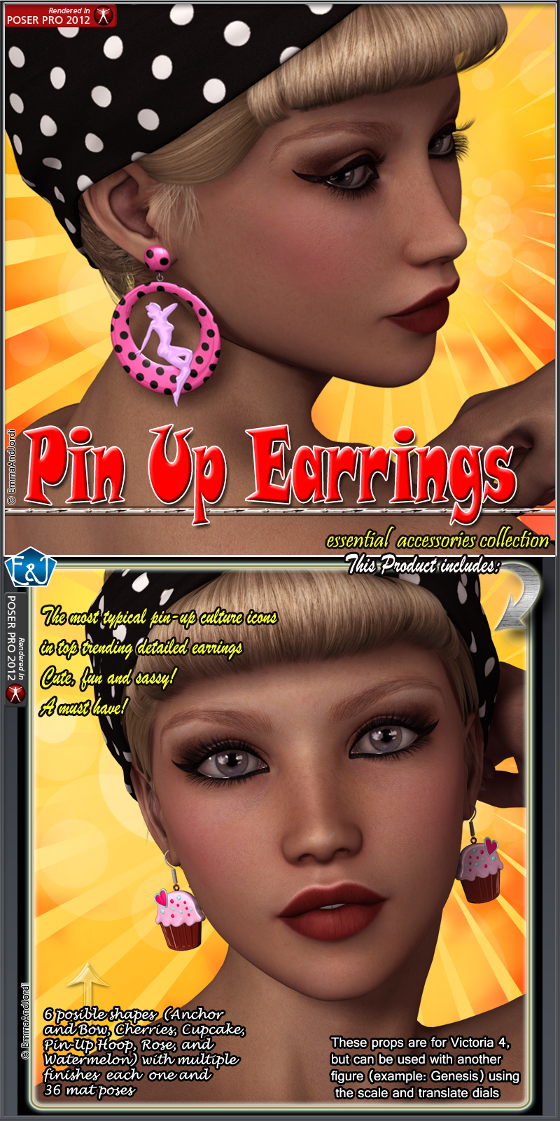 Pinup Earrings