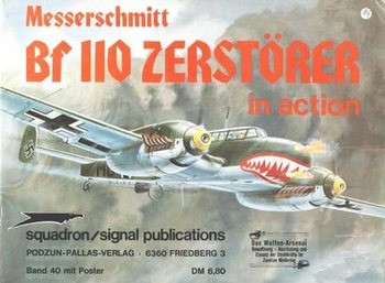 Messerschmitt Bf 110 "Zerstorer" (Waffen-Arsenal 40)