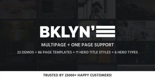 Nulled Brooklyn v4.3 - Responsive Multi-Purpose WordPress Theme photo