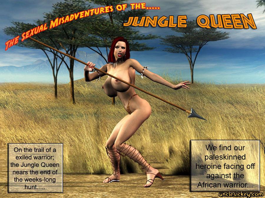 Jungle Queen 3D Sex BY UncleSickey