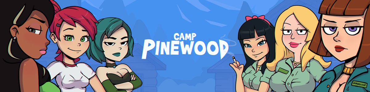 Camp Pinewood [InProgress, 0.1] (VaultMan) [uncen] [2017, ADV, Oral, Blowjob, Voyeurism, Harem] [rus+eng]