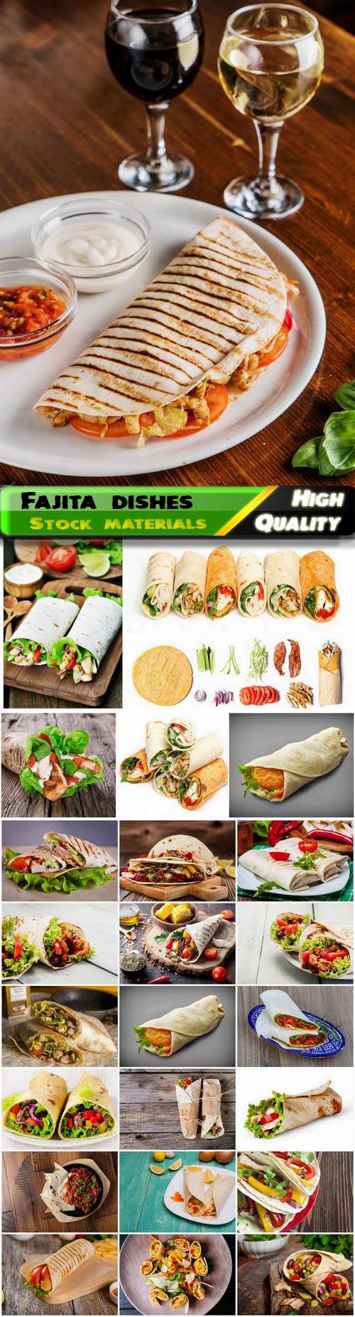 Fajita dishes is a fusion of United States cuisine and Mexican cuisines