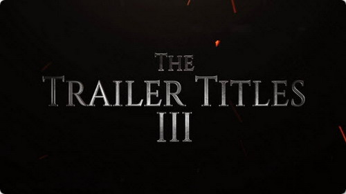 The Trailer Titles III - After Effects Template