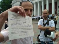 «ДемАльянс» спрашивает от мэра Одессы и полиции призвать к ответу виновных в избиении шефа городской организации политсилы