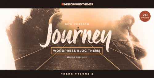Download Nulled Journey v2.0.1 - Personal WordPress Blog Theme logo