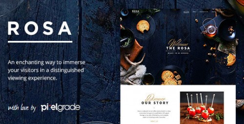[NULLED] ROSA v2.2.8 - An Exquisite Restaurant WordPress Theme product pic
