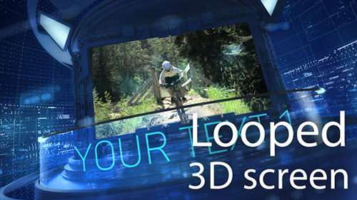 3D Carousel Looped - Project for After Effects (Videohive)