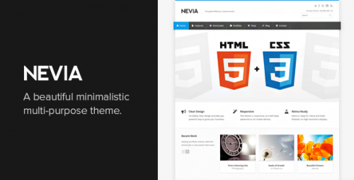 Download Nulled Nevia v1.5.14 - Responsive Multi-Purpose WordPress Theme product logo