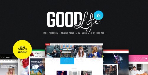 Download Nulled GoodLife v3.0.2 - Responsive Magazine Theme product snapshot