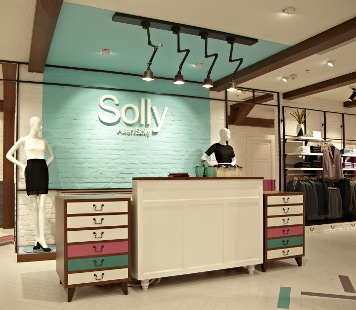 Специалисты restore представили дизайн магазина модной одежды solly by allen solly жителям нью-дели