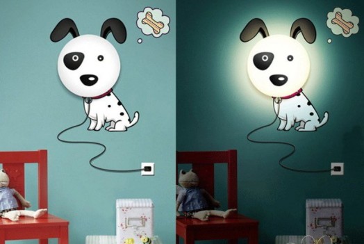 Необычные светильники обрадуют кроху: 3-d эффект доброй сказки в детском помещении