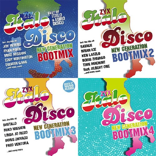ZYX Italo Disco New Generation Bootmix 1-4 (2013-2016)