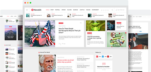 JoomShaper - NewsKit v1.1 - Professional responsive Joomla for news and magazine sites