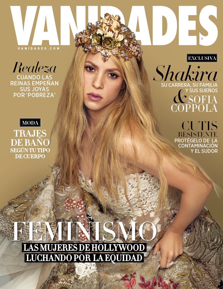 Шакира стала основной героиней журнала Vanidades