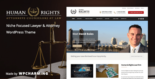 Nulled HumanRights v1.1.4 - Lawyer and Attorney WordPress Theme photo