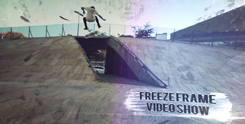 Freeze Frame Videoshow - Project for After Effects (Videohive)