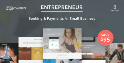 Download Nulled Entrepreneur v1.3.4 - Booking for Small Businesses product logo