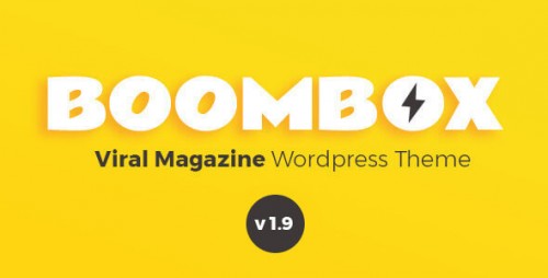 [GET] Nulled BoomBox v1.9.0.1 - Viral Magazine WordPress Theme program