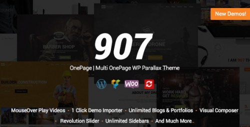 [GET] Nulled 907 v4.0.27 - Responsive WP One Page file