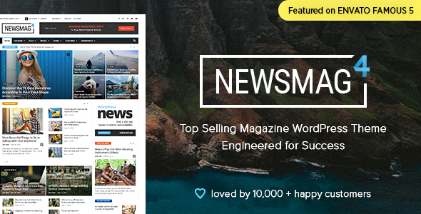 Newsmag v4.0 - News Magazine Newspaper