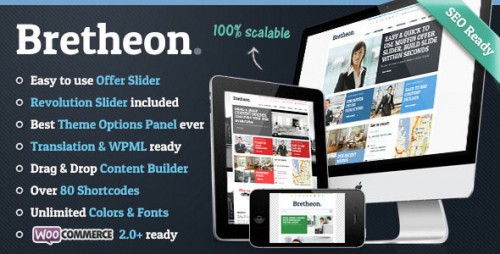 Nulled Bretheon v2.4.2 - Themeforest Premium WordPress Theme product snapshot