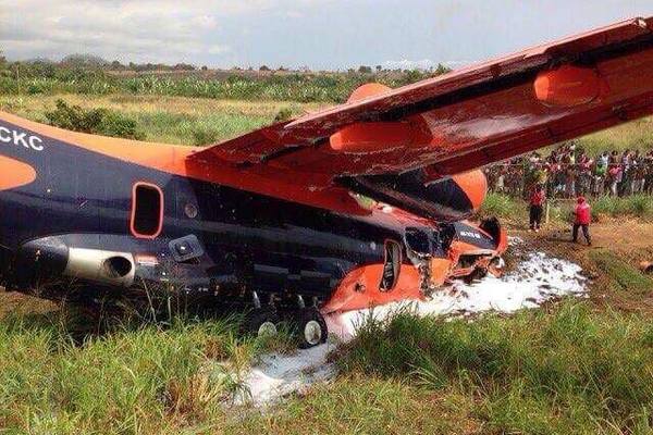 У берегов Африки потерпел крушение украинский грузовой аэроплан(фото)
