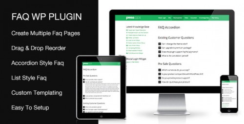 Accordion FAQ WordPress Plugin v2.1.0 graphic