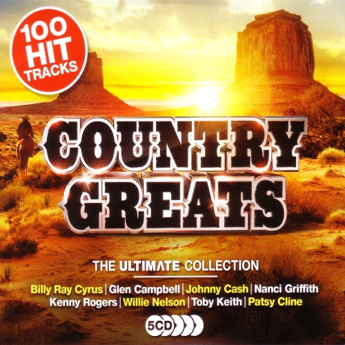 COUNTRY GREATS ULTIMATE COLLECTION 5CD (2017)