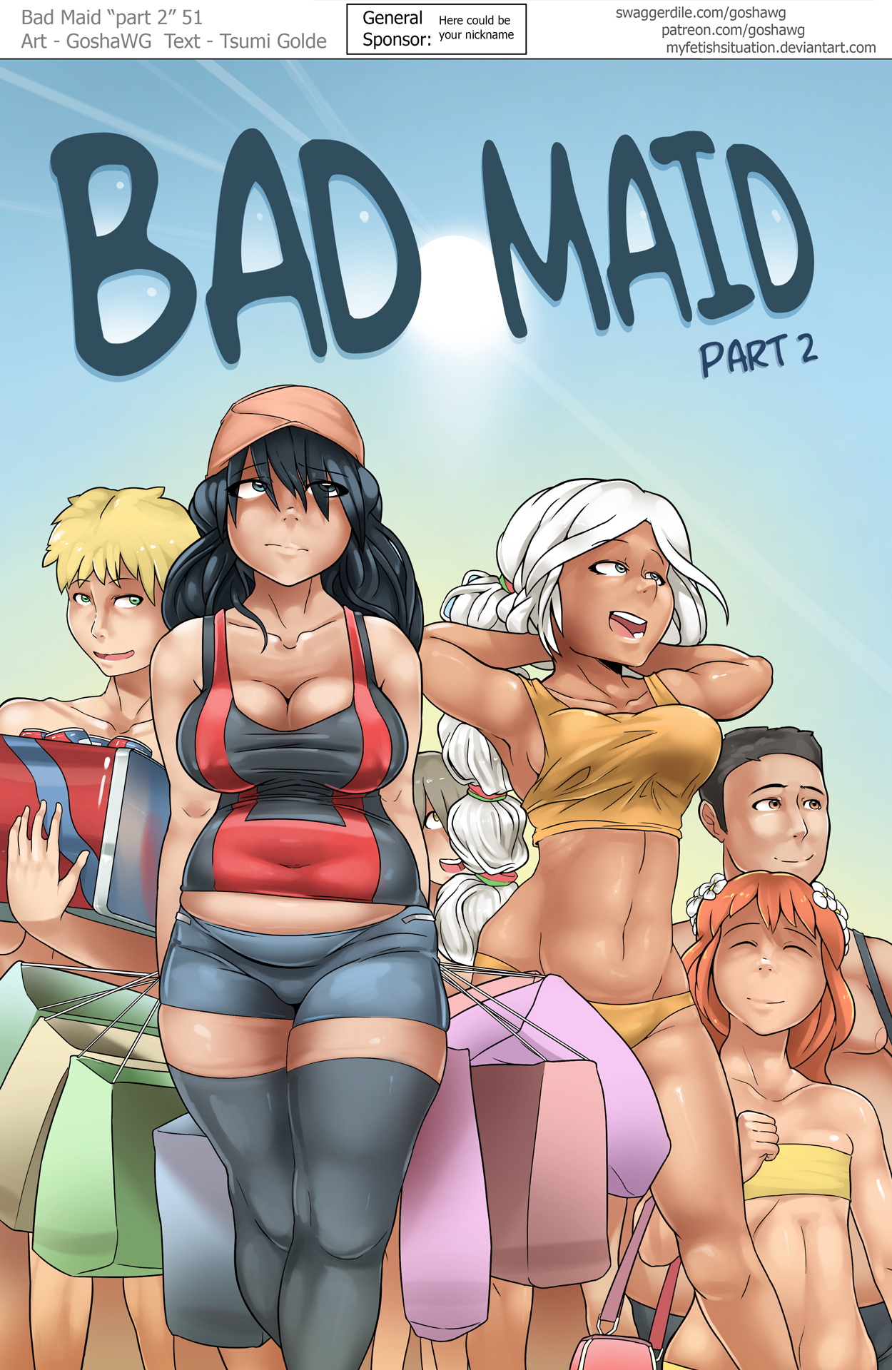 Adult porn comic by GoshaWG - Bad Maid Part 2