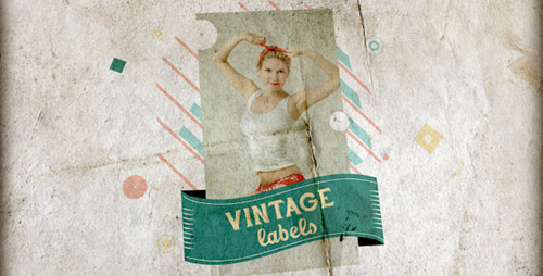 Vintage Labels 3 files - Project for After Effects (Videohive)