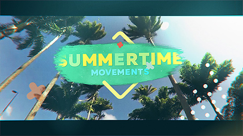 Summertime Movements - Bright Opener - Project for After Effects (Videohive) 