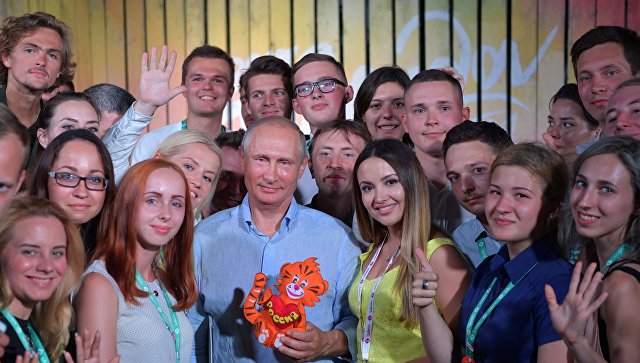 Путин в Крыму побывал молодежный форум и джазовый фестиваль [фото, видео]