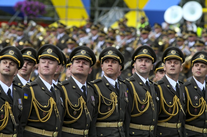 Президент взяв доля в урочистому заході «Парад військ» з нагоди 26-ої річниці Незалежності України