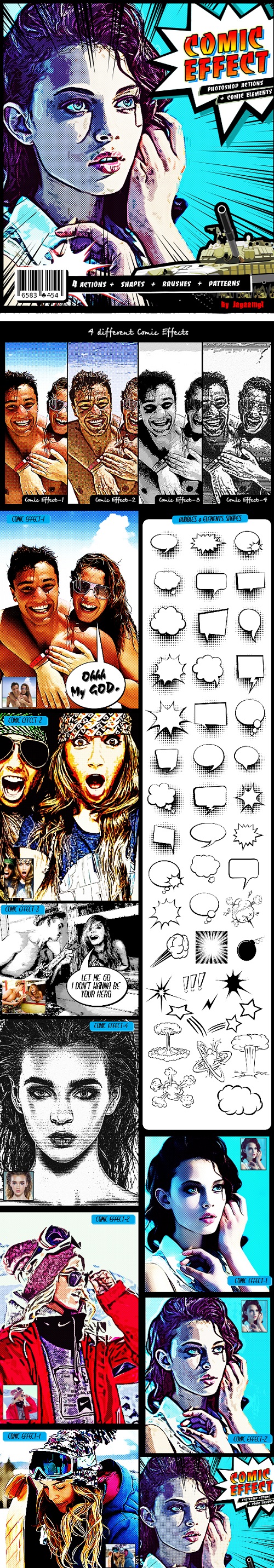 Comic Effect PS Actions 20441750