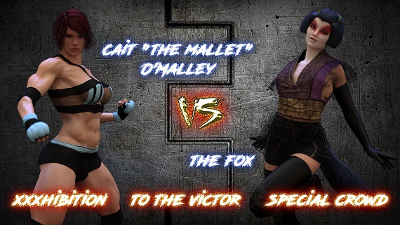 Squarepeg3D – The F.U.T.A. – Season 01, Match 01 – Cait O Malley vs The Fox