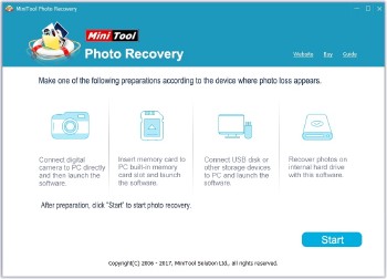 MiniTool Photo Recovery 3.0 Personal / Ultimate / Deluxe
