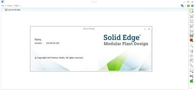 Siemens Solid Edge Modular Plant Design 2019