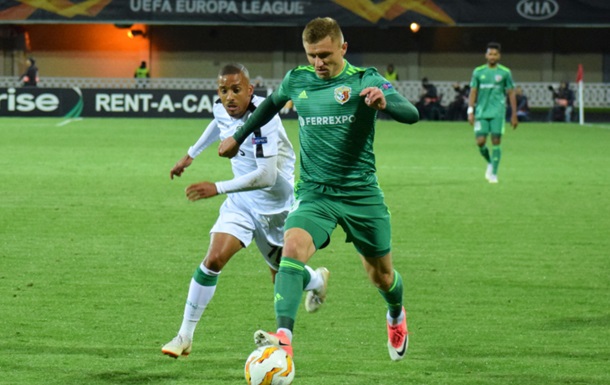 Карабах - Ворскла 0-1. Онлайн матча Лиги Европы