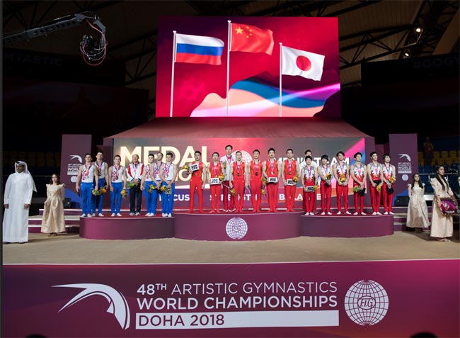 Китайские гимнасты – чемпионы мира в командном многоборье; украинцы в финал не прошли