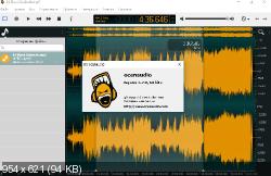 Ocenaudio 3.2.9 - визуальный аудио редактор