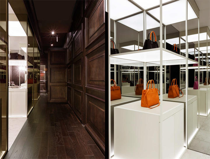 Элитный интерьер бутика kwanpen — причудливое перетекание пространства от betwin space design, сеул, корея