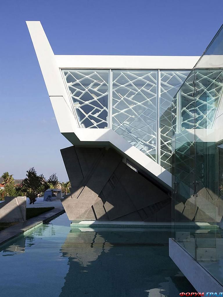 Проекты особняков с бассейном: дом, напоминающий яхту, от 314 architecture atudio, афины, греция