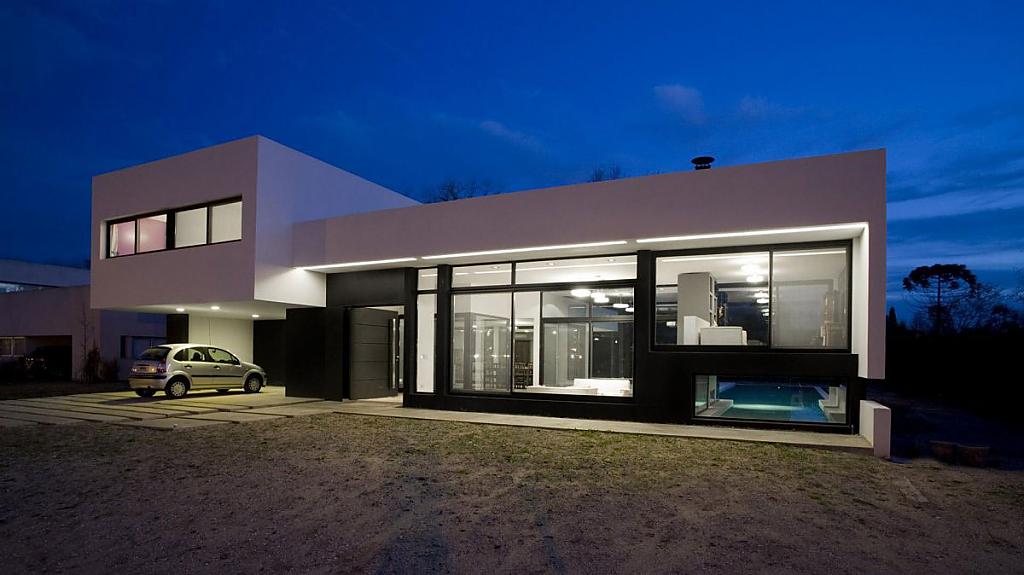 Необычный чёрно-белый дом grand bell house – роскошный концепт для яркой жизни, аргентина