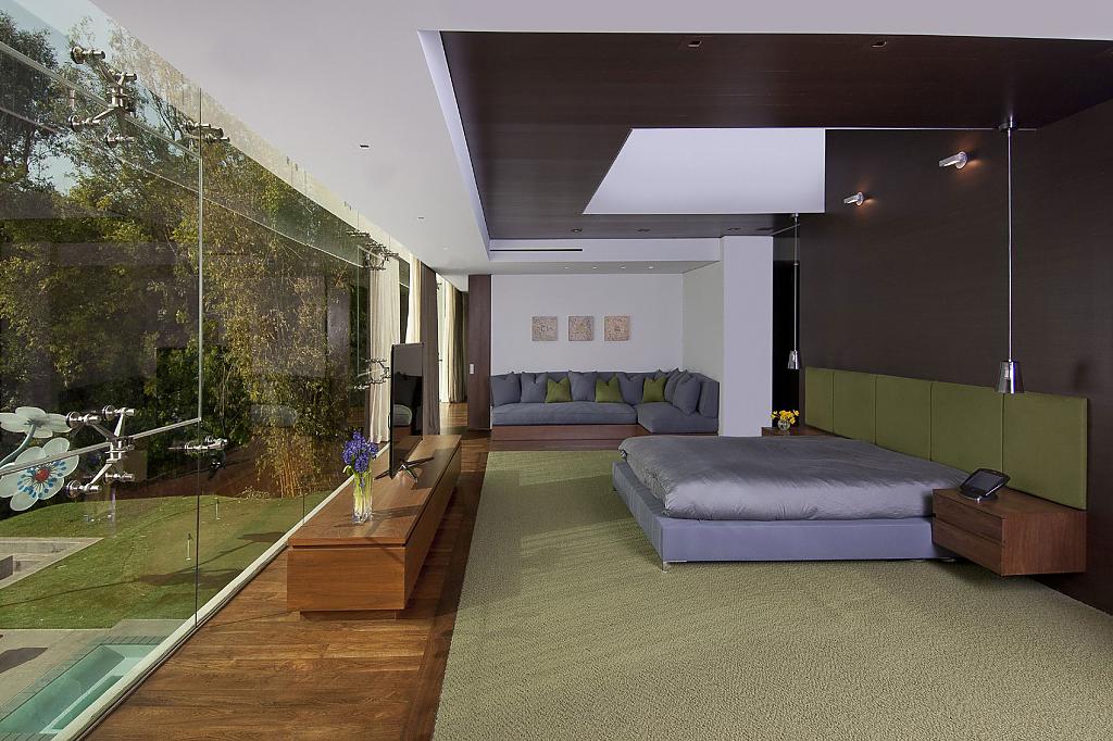 Красивые дома в беверли-хиллз: эксклюзивный проект summit house от whipple russell architects, лос-анджелес