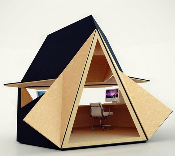 Мобильный офис tetra shed – практичное решение для фрилансеров-одиночек