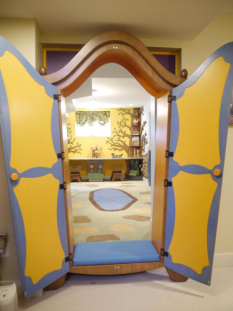 Всё для уюта и удобства ребёнка — фантастическая игровая комната от признанных мастеров